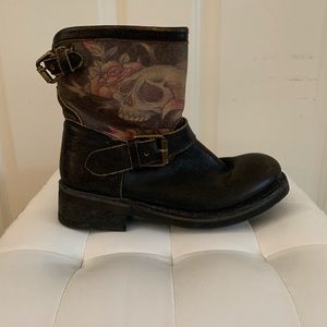 ASH skull ankle boots size 6